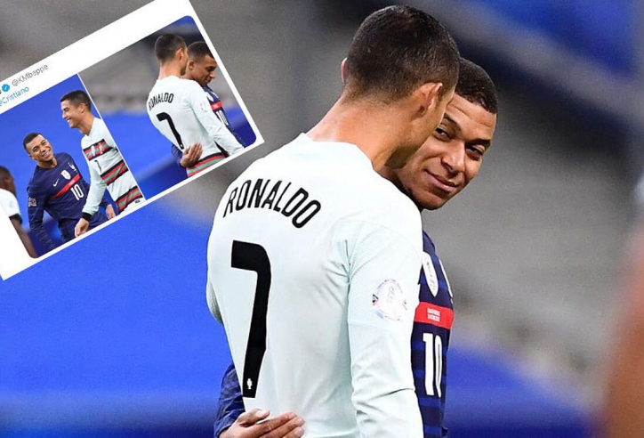 Mbappe có cơ hội sát cánh cùng thần tượng Ronaldo nếu rời PSG