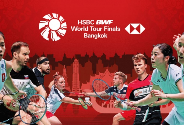 Cập nhật link xem giải cầu lông World Tour Finals 2021