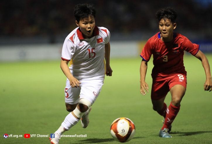 Hủy diệt Campuchia, ĐT nữ Việt Nam hiên ngang tiến vào bán kết SEA Games