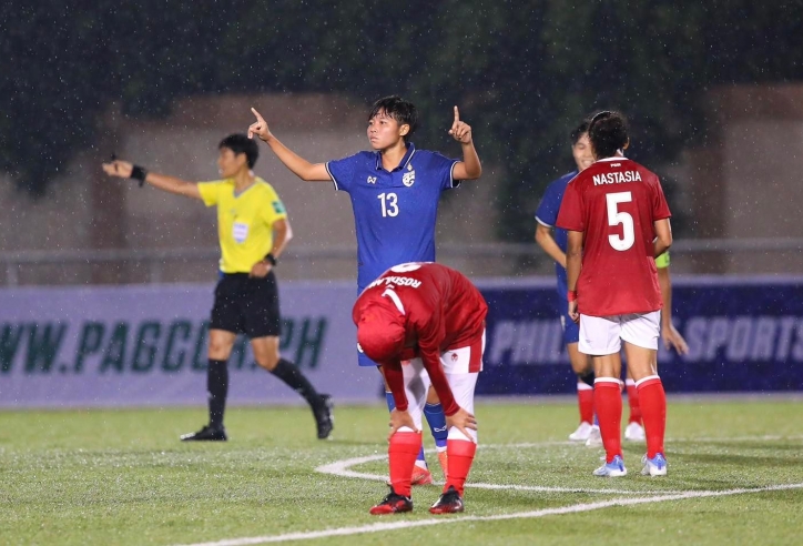 Thắng tưng bừng Indonesia, ĐT Thái Lan khởi đầu hoàn hảo ở AFF Cup nữ