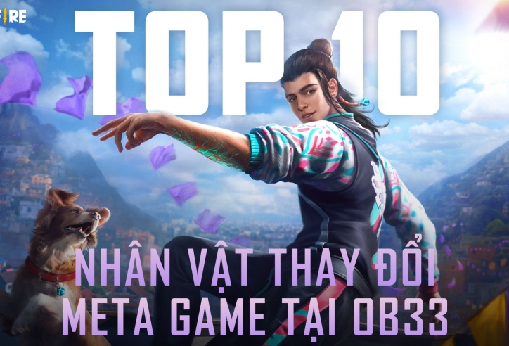 Free Fire: Top 10 nhân vật thay đổi meta bản cập nhật OB33