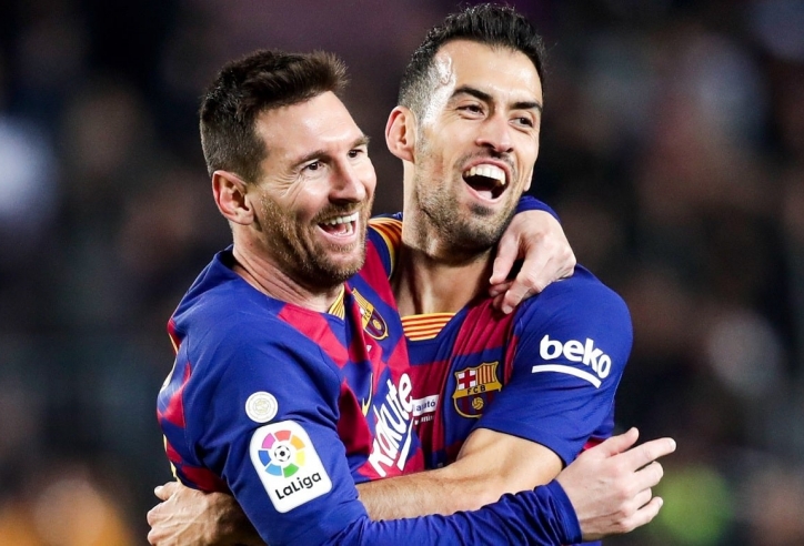 Busquets chia tay Barcelona, Messi gửi thông điệp ý nghĩa