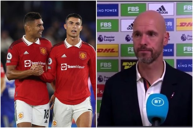 Ten Hag chính thức lên tiếng về việc đá chính của Ronaldo và Casemiro: 'Vua C1' sẽ tiếp tục 'dự bị mòn ghế'?