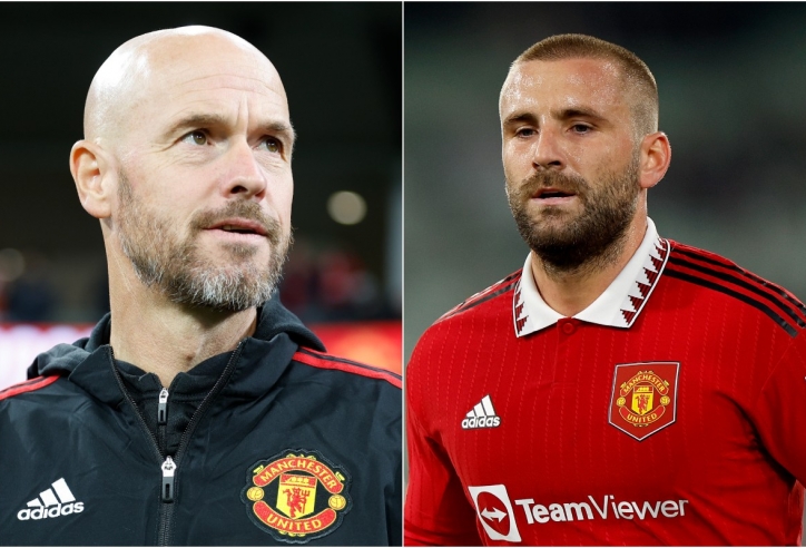 Hé lộ thời gian trở lại của Luke Shaw: Ten Hag lâm vào cảnh 'tiến thoái lưỡng nan'