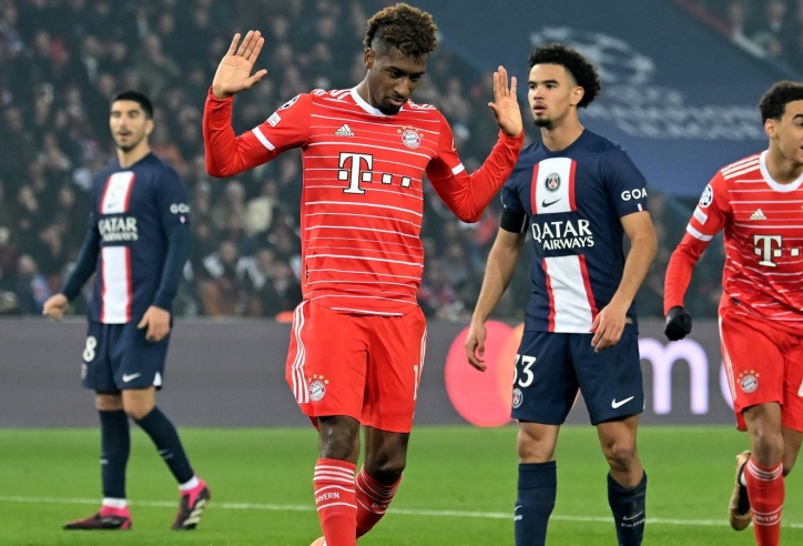 Kingsley Coman sở hữu thống kê khó tin sau bàn thắng trước PSG