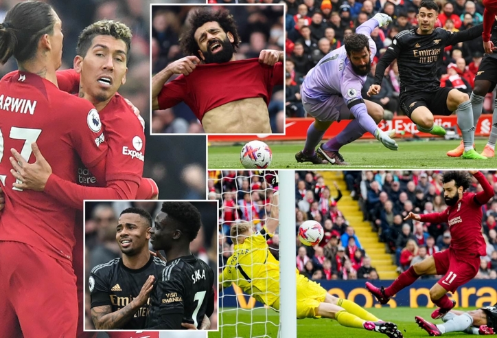 Liverpool ngược dòng trước Arsenal: Khi Anfield vẫn là thánh địa