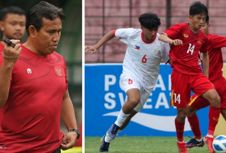 HLV U16 Indonesia chơi chiêu, dùng ‘tâm lý chiến’ với U16 Việt Nam