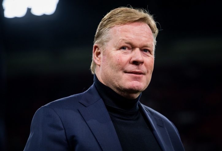 Ronald Koeman hả hê vì Barca bị Real Madrid bỏ xa tại La Liga