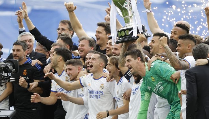 Đại thắng tại Bernabeu, Real Madrid chính thức vô địch La Liga 2021/22