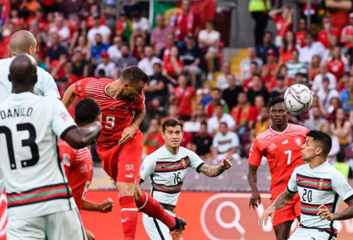 Video bàn thắng Bồ Đào Nha 0-1 Thụy Sĩ | UEFA Nations League