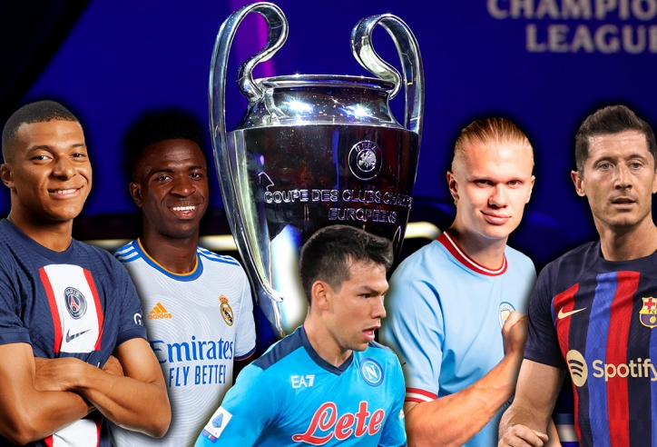 Bảng xếp hạng Champions League 2022/23 chung cuộc