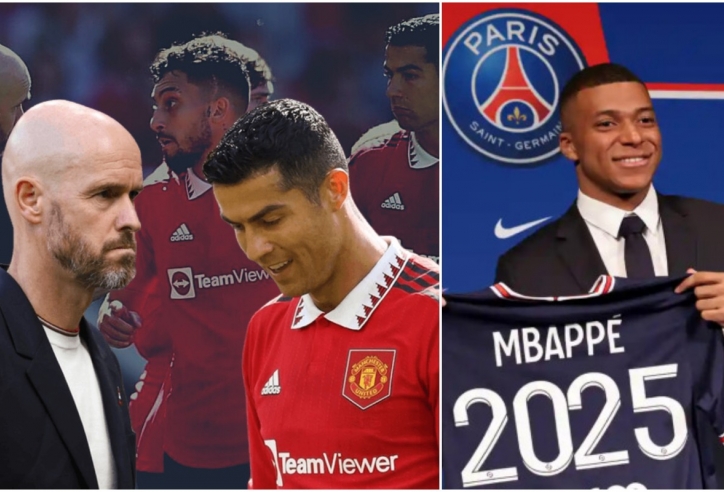 Tin bóng đá 25/10: Ronaldo đối thoại với Ten Hag; PSG xác thực mức lương khủng của Mbappe?