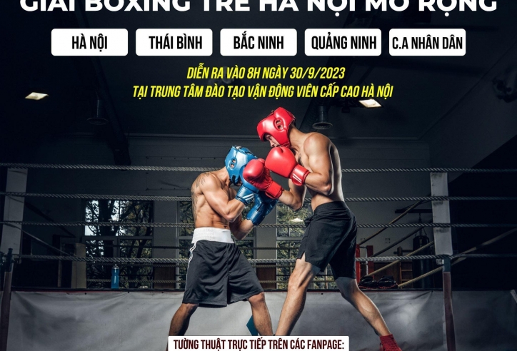 Khởi tranh Giải Boxing trẻ Hà Nội mở rộng 2023