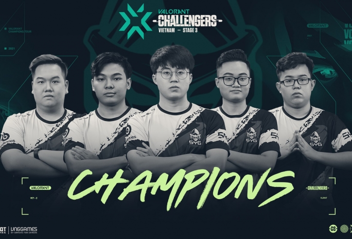 Đội tuyển SYG vô địch giải đấu Valorant Challengers Vietnam Stage 3 - Challengers 1