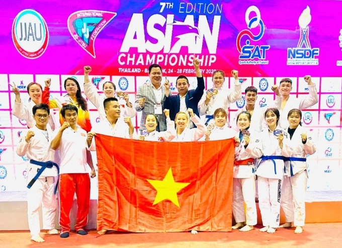 Jujitsu Việt Nam có VĐV vào chung kết, chờ HCV đầu tiên của SEA Games 32