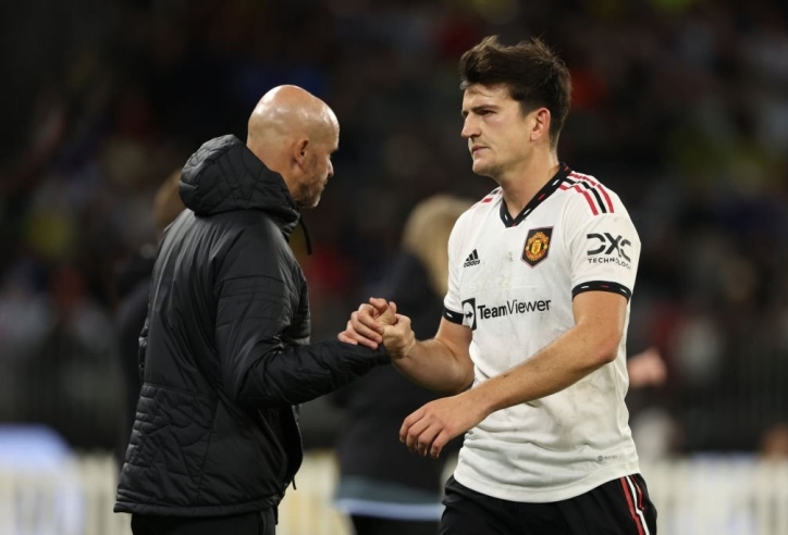 Không được thi đấu, Harry Maguire được HLV Ten Hag gửi thông điệp thấu tận trái tim