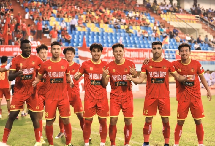 Xác định đội bóng đầu tiên thăng hạng lên V-League 2023