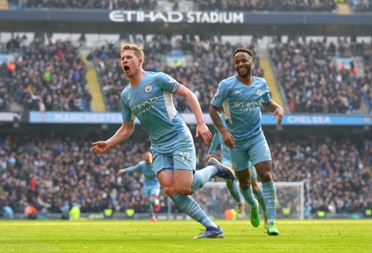 De Bruyne thể hiện đẳng cấp, Man City nhọc nhằn giành 3 điểm trước Chelsea