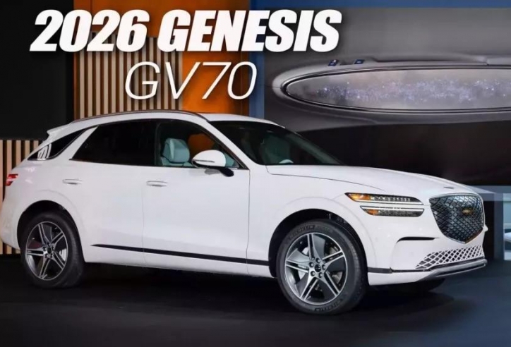 Vén màn Genesis Electrified GV70 2026: Tinh chỉnh thiết kế, cải thiện tầm vận hành