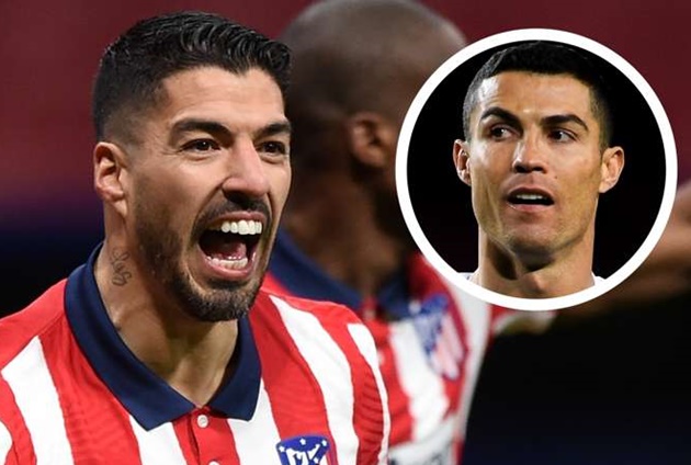 MU vs Atletico Madrid: Suarez phát ngôn hướng thẳng vào Ronaldo