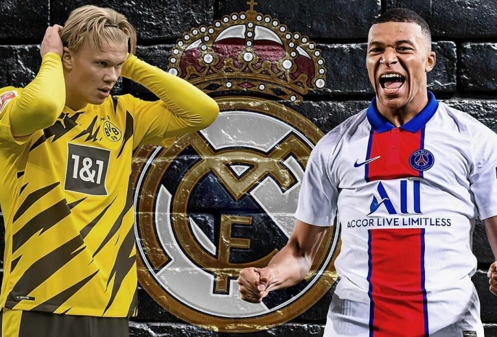 'Súng hai nòng' Mbappe - Haaland, 'Galacticos 3.0' của Real Madrid?