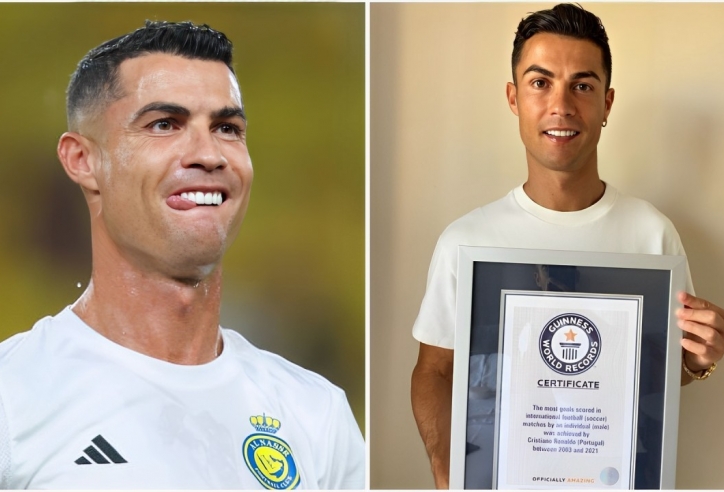 Ronaldo lập kỷ lục Guinness, tiến sát cột mốc không tưởng