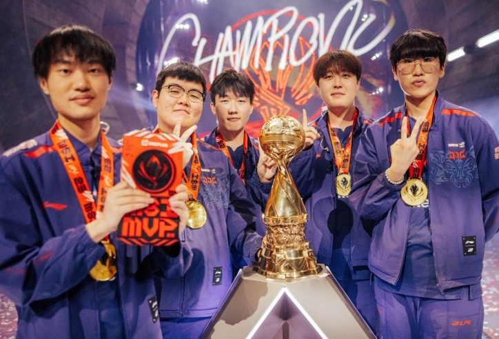 MSI 2023: Jingdong Gaming lên ngôi vô địch với thành tích bất bại