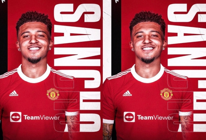 MU chính thức hoàn tất thương vụ chiêu mộ Jadon Sancho