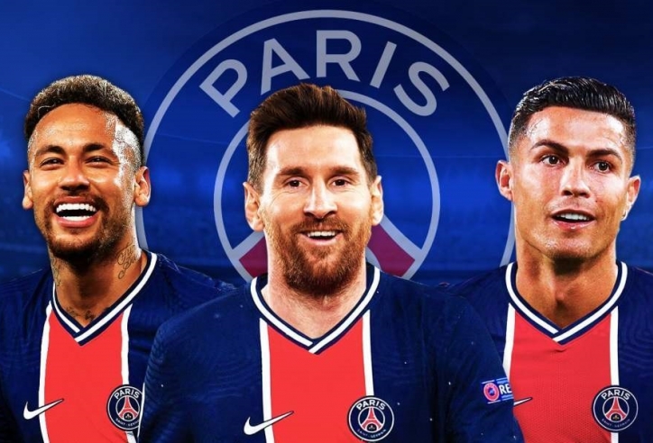 Ronaldo đến PSG hội ngộ Messi, tạo nên đội hình điên rồ nhất lịch sử?