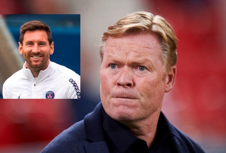 HLV Koeman nhớ 'sự đáng sợ' của Messi khi Barca bị cầm hòa