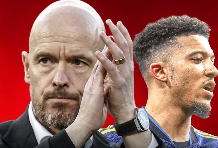 Erik Ten Hag và tiếng hét nâng tầm sự nghiệp của Jadon Sancho