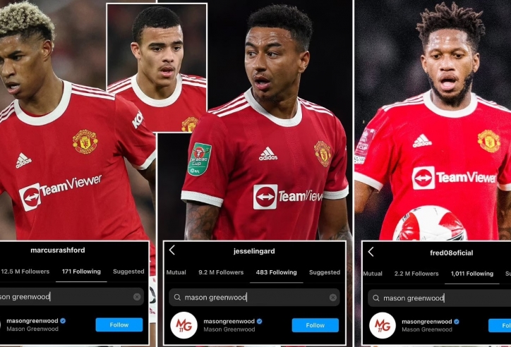 Loạt sao MU tỏ rõ thái độ sau khi Mason Greenwood trắng án