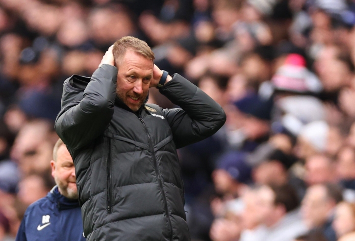 HLV Graham Potter đi vào lịch sử Chelsea sau trận thua Tottenham