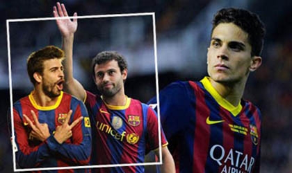 Bartra đối mặt tương lai mù mịt ở Barca