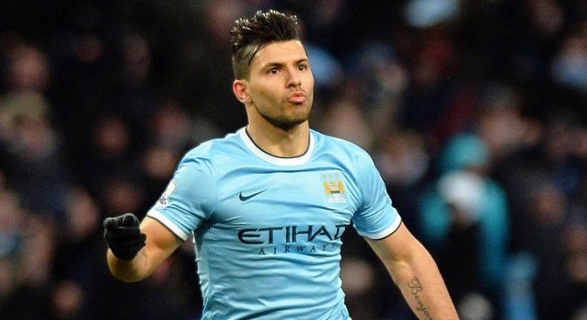 Aguero gia hạn HĐ với Man City thêm 5 năm