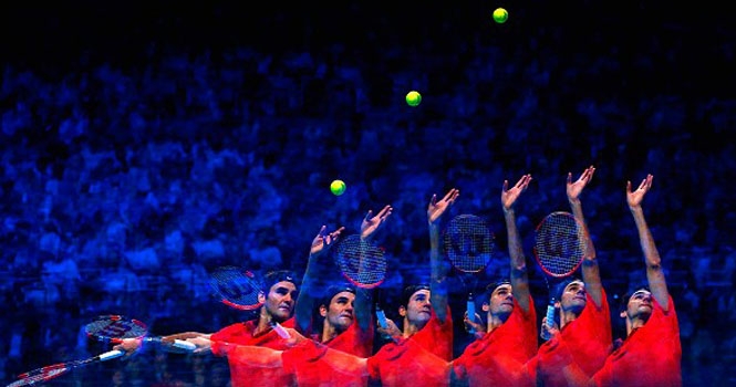 Federer đặt chân vào bán kết ATP World Tour Finals