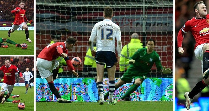 Video clip bàn thắng Preston - Man United (Vòng 5 FA Cup)