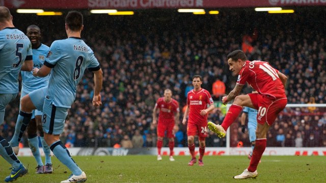 VIDEO: Siêu phẩm bàn thắng và màn trình diễn ấn tượng của Coutinho trước Man City