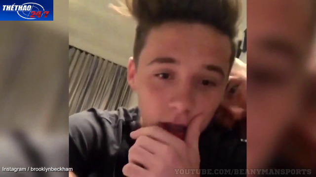 VIDEO: Brooklyn Beckham bị ông bố bắt gặp khi đang quay clip 'tự sướng'