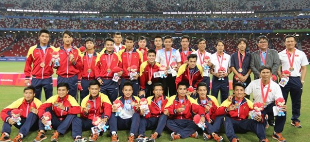 VIDEO: Lễ trao HCĐ cho U23 Việt Nam tại SEA Games 28