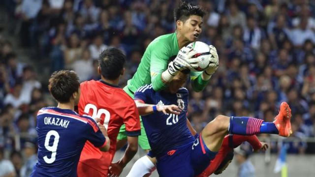 Video clip bóng đá: Nhật Bản vs Singapore (Vòng loại World Cup 2018)