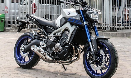 Chiêm ngưỡng PKL hàng hot Yamaha MT-09 đầu tiên tại Việt Nam