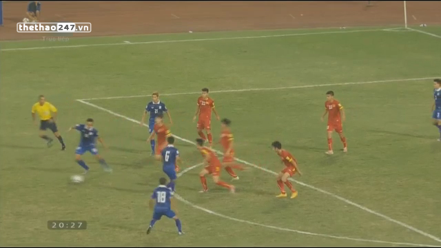 VIDEO: Siêu phẩm ban bật theo phong cách tiki taka của các cầu thủ Thái Lan