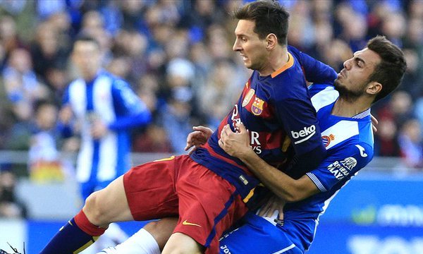 Highlights Espanyol 0-0 Barcelona (Vòng 18 La Liga)