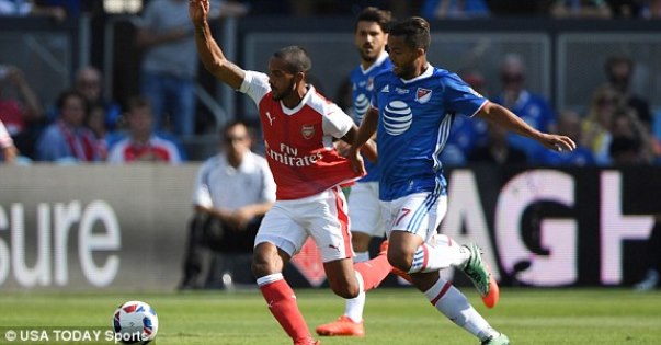 Video bàn thắng: MLS All-Stars 1-2 Arsenal