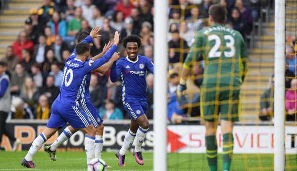 VIDEO: 2 pha cứa lòng đẳng cấp của Willian và Costa trước Hull City