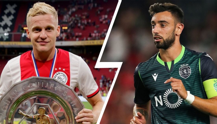 Tới MU, Van de Beek sẽ 'vượt mặt' Bruno Fernandes?