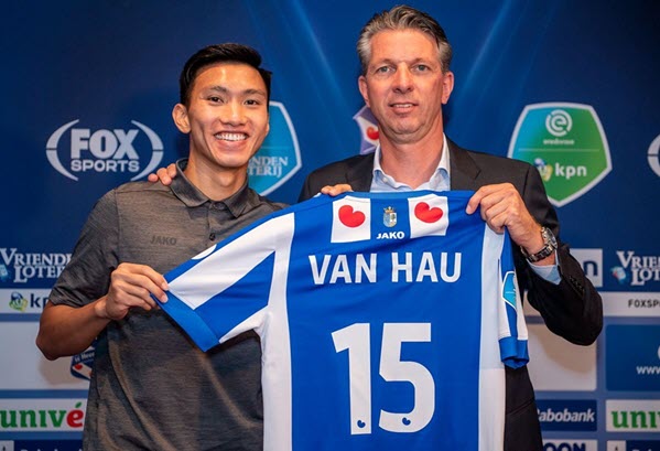 Số phận của Văn Hậu tại Heerenveen phụ thuộc vào ai?