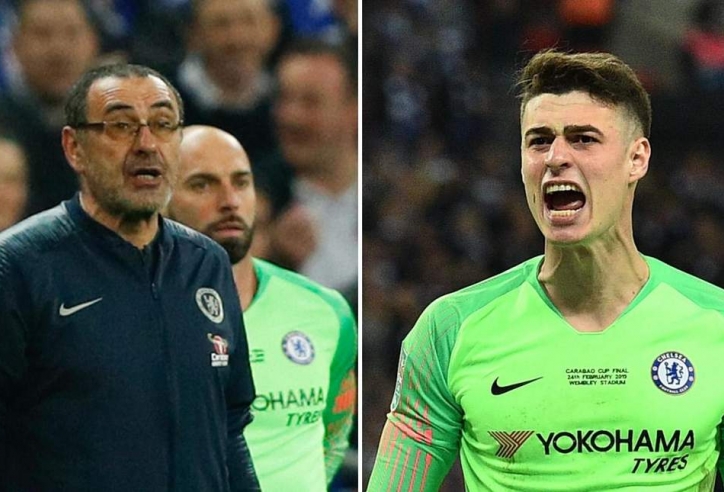 Sarri giải thích lý do trừng phạt Kepa ở trận gặp Tottenham