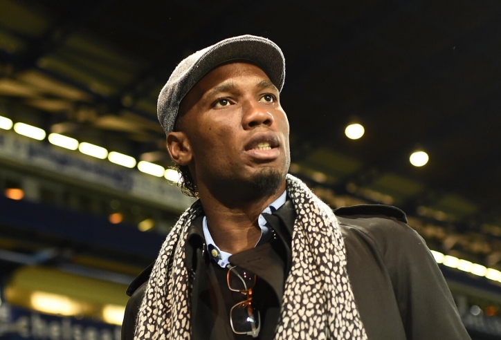 Phản ứng của Drogba khi Chelsea giành vé vào chung kết Europa League